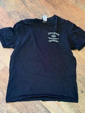 Harley-Davidson Black Short Sleeve Graphic Tee